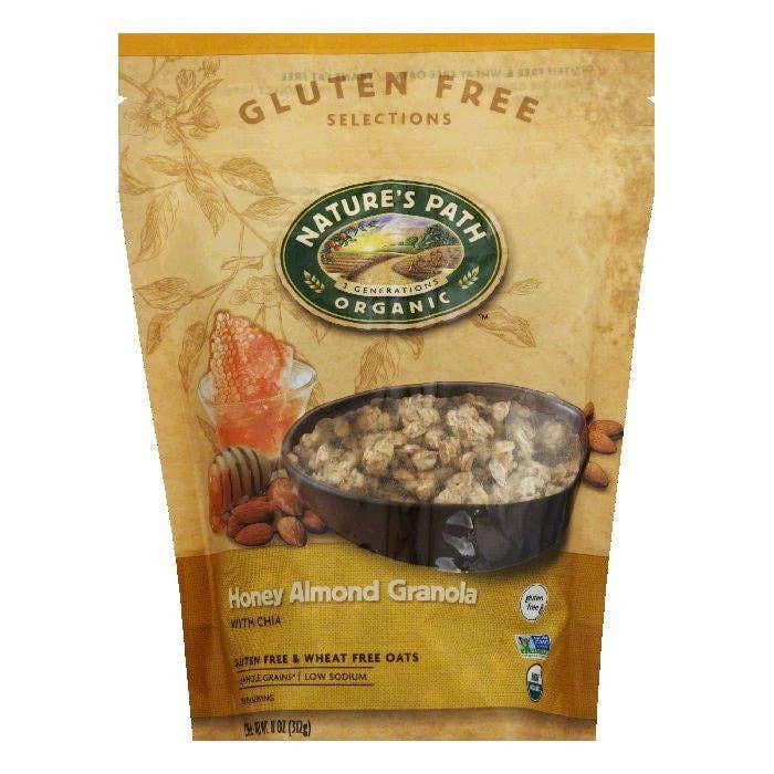 KeHE Distributors, LLC - Vente Granolas - Granola au miel et aux amandes avec chia de Natures Path, 311 g0