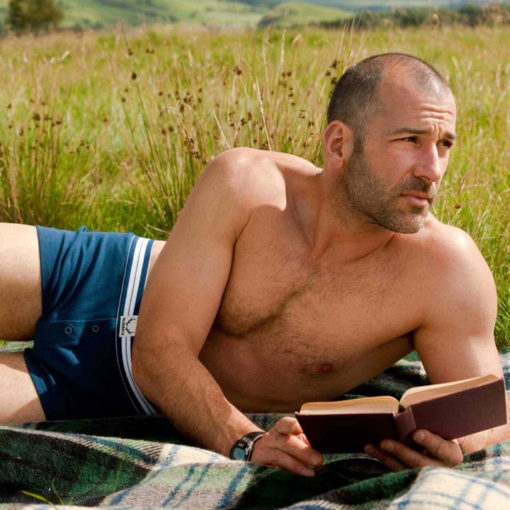 BLUEBUCK - Wholesale Underwear - Men's - organic cotton boxer - navy blue2