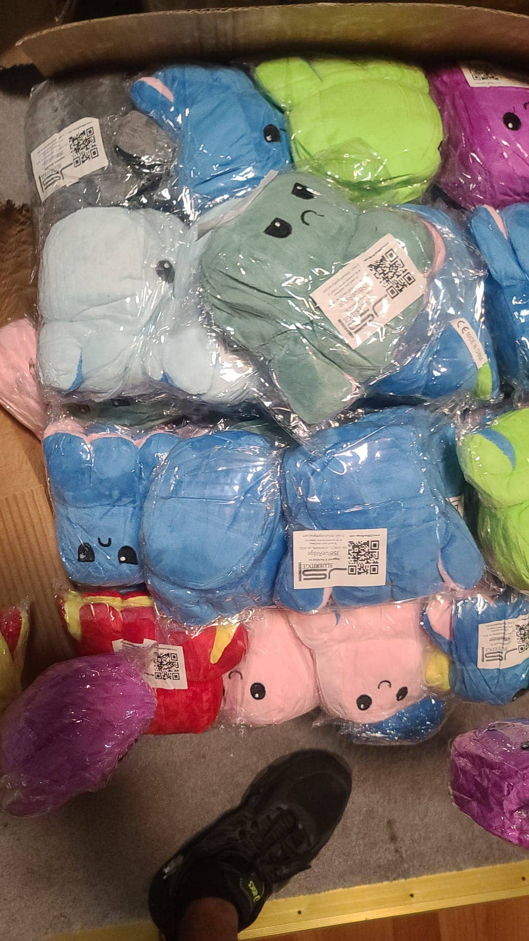 JSBlueRidge Toys - Vendita all'ingrosso Peluche - Bambini e neonati - Giocattolo morbido polpo acquatico per bambini, ideale come regalo pasquale18