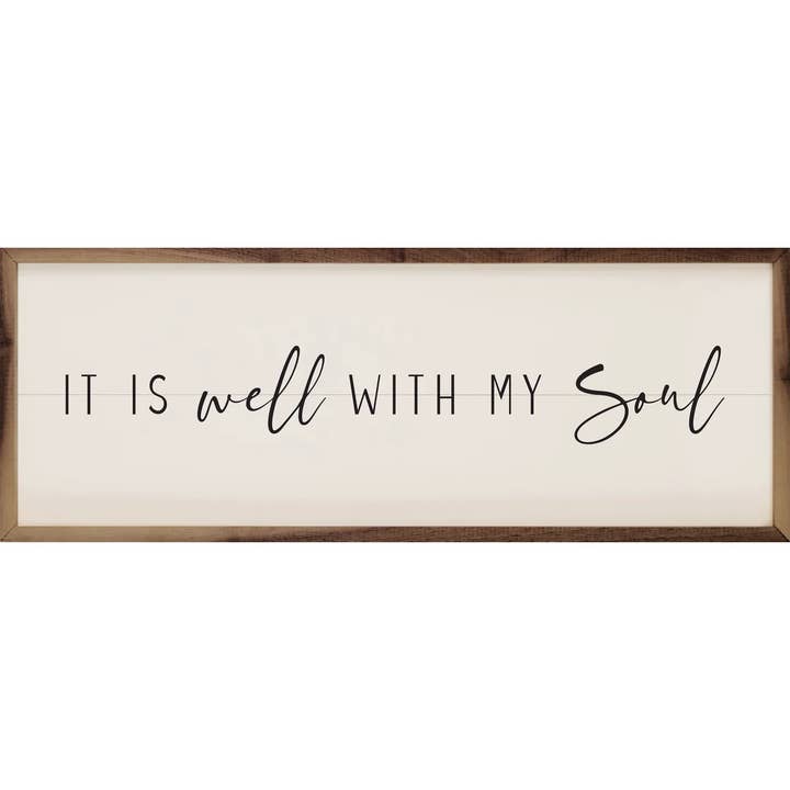 Kendrick Home - Wholesale Sign - It Is Well