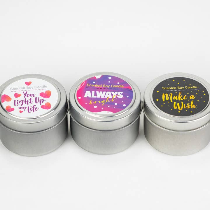 Increíble vela perfumada de 4oz para venta al por mayor de Lizush