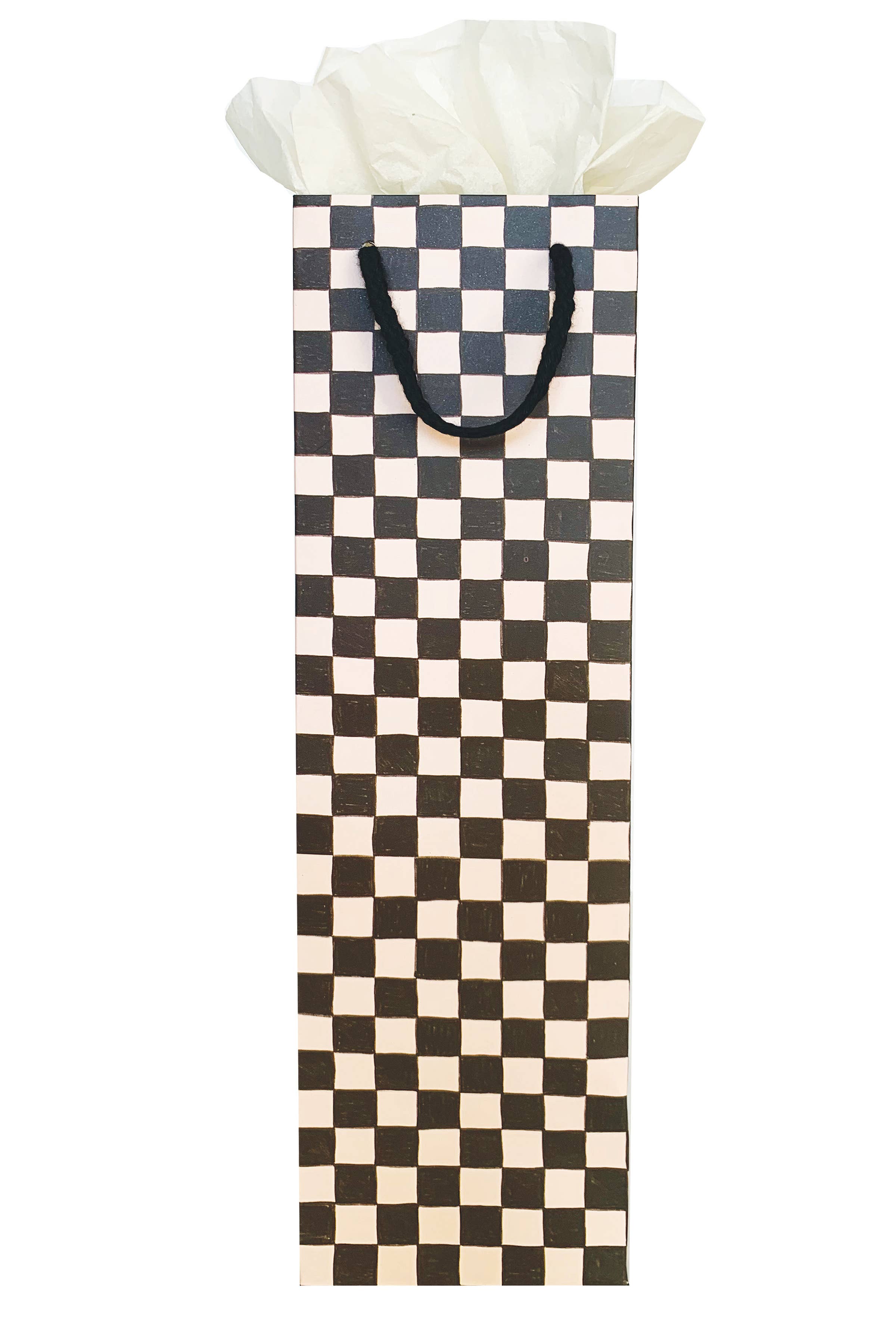 The Social Type - Wholesale Wine Gift Bag - Checkers Wine Gift Bag1