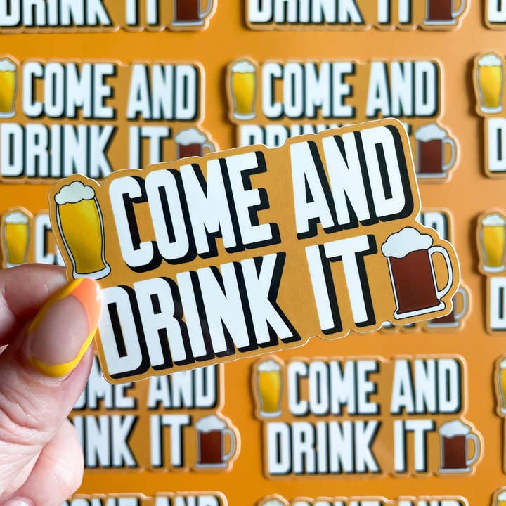 Texas Beer Sticker for wholesale by Stark + Stanley