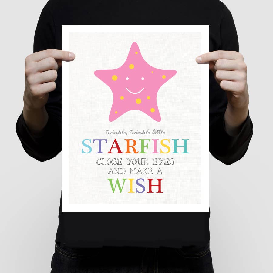 Creative Monsoon - Wholesale Art Print - Kids & Baby - Twinkle Little Starfish Print2