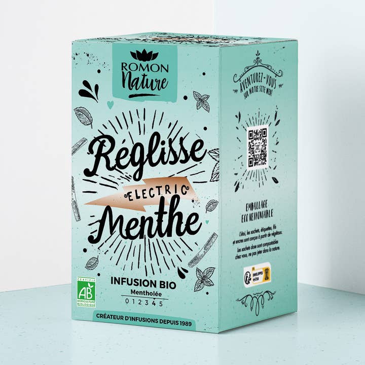 Organic Licorice Mint Infusion* for wholesale by PROVENCE D'ANTAN