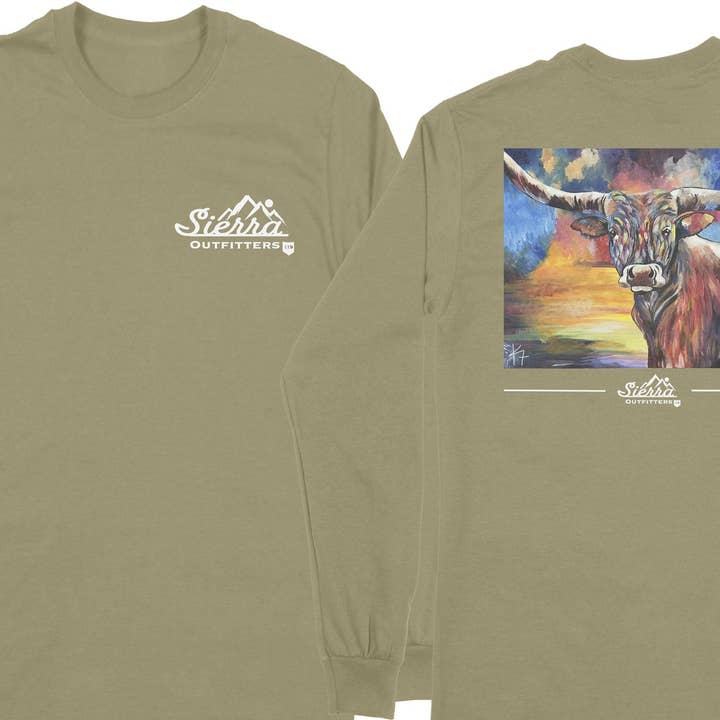 Longhorn - Manches longues pour la vente par Sierra Outfitters Ltd