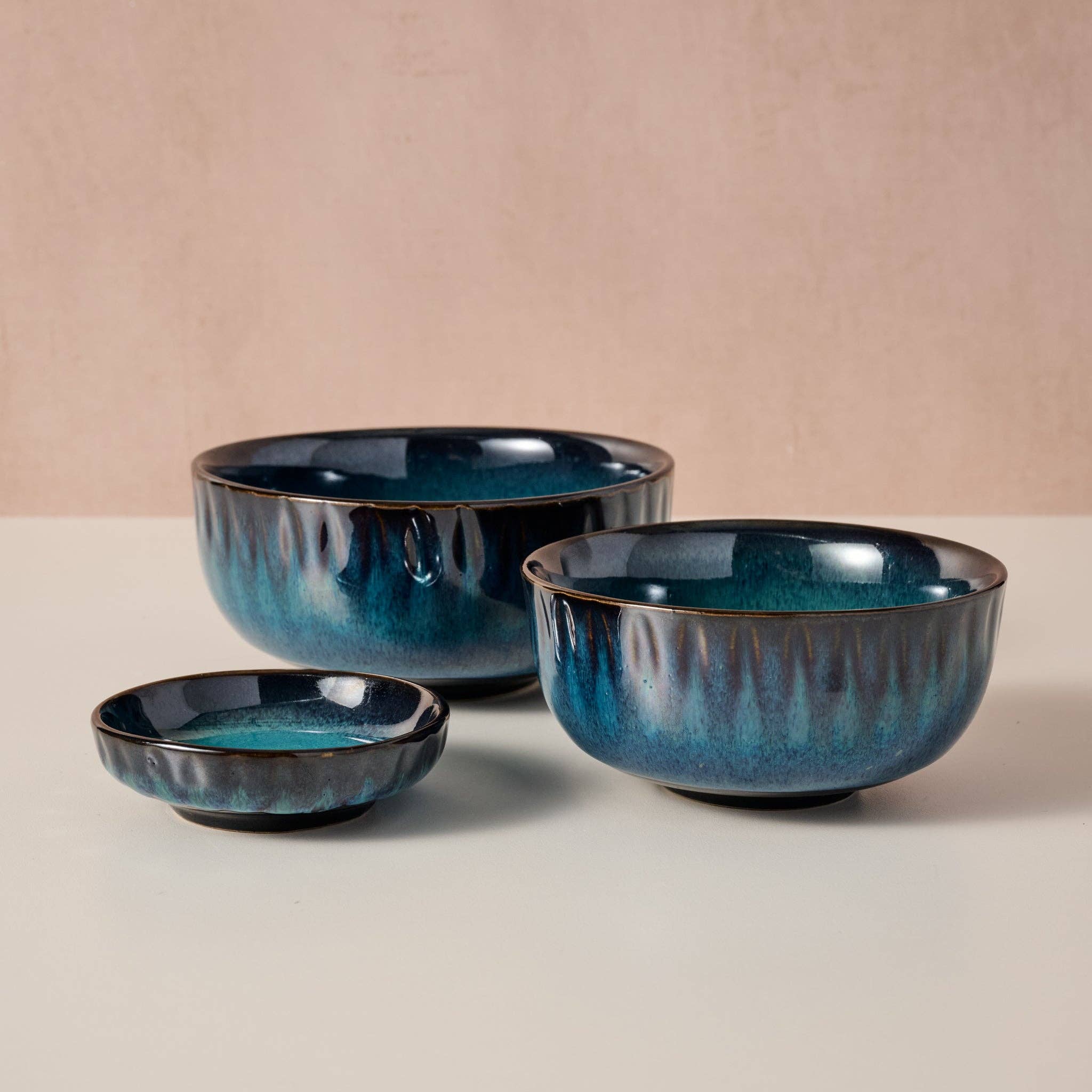 Ten Thousand Villages - Wholesale Bowl - Canh Drip Glaze Bowl - Large3