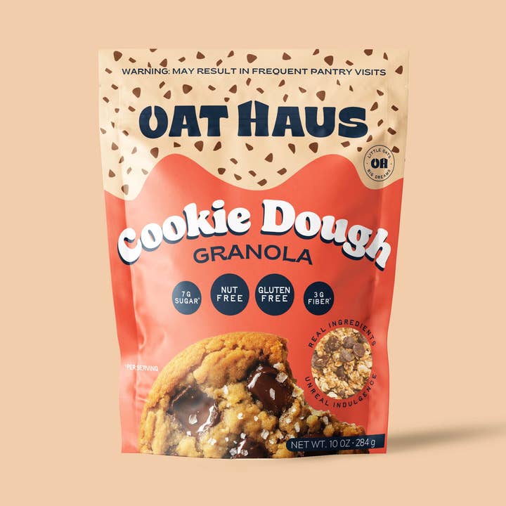 Cookie Dough Granola - 6/10OZ for wholesale by Oat Haus