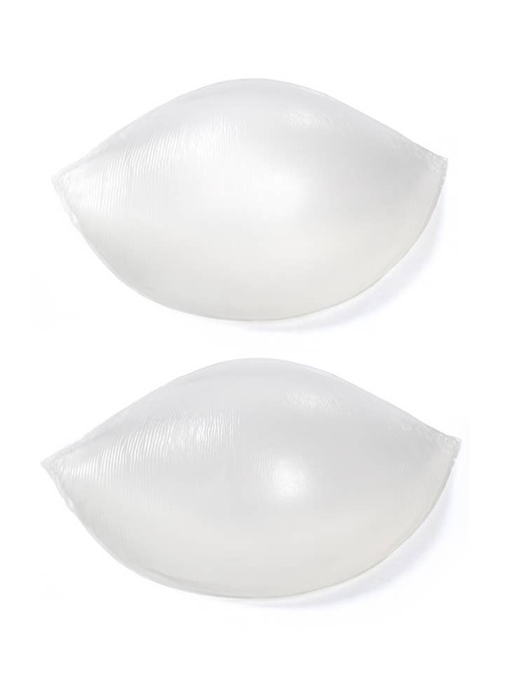 Love My Bubbles - Wholesale Bra Inserts - Women's - Boobles - Crescent-shaped Clear Silicone Push-up Pads