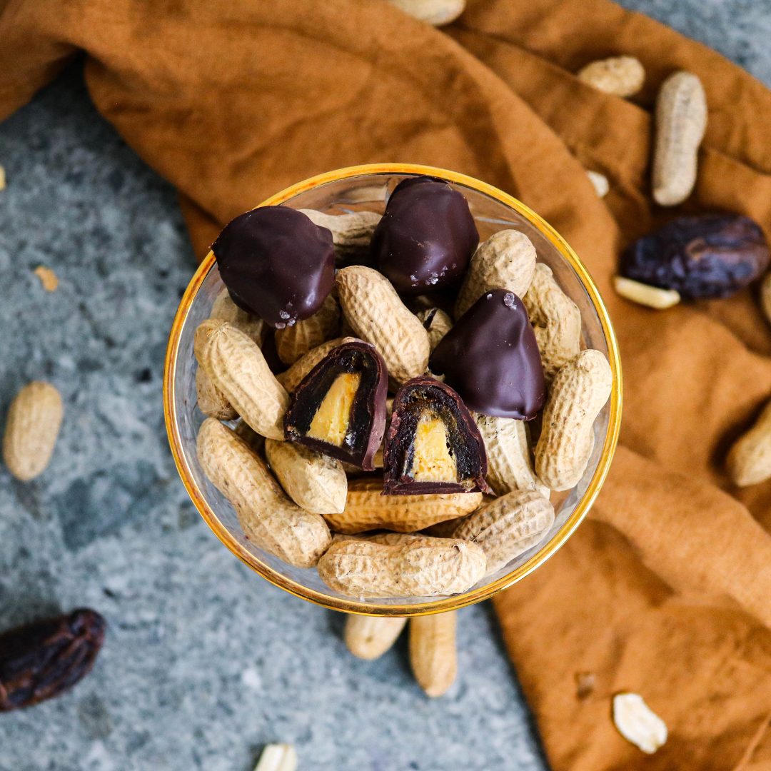 djoon - Venta al por mayor Dulces con chocolate - Pralinés de dátil con cacahuate salado (orgánico)4