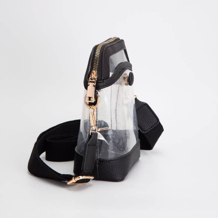 MiMi Wholesale - Wholesale Crossbody Bag - Women's - TG10575 Carly Clear Mini Crossbody Bag1