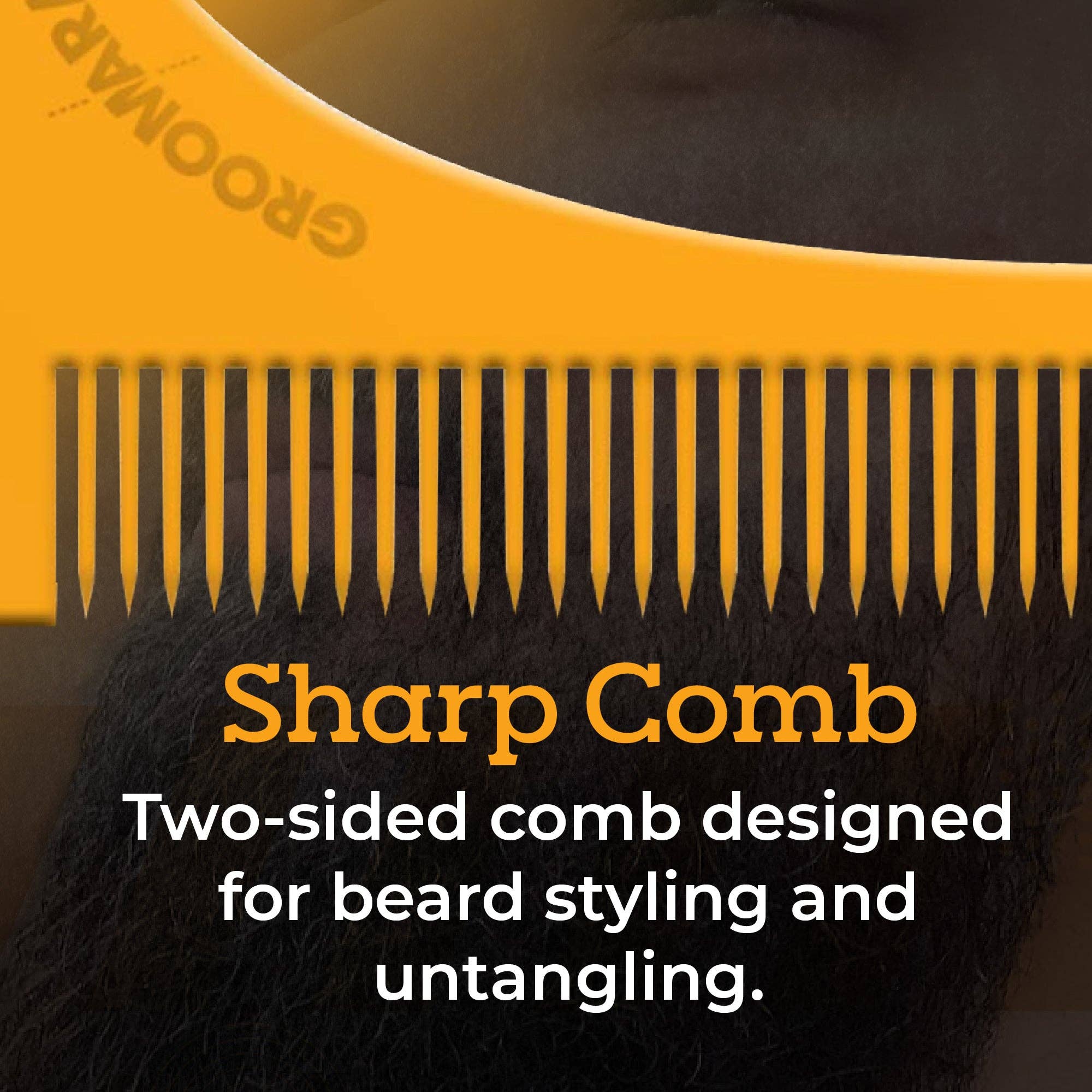 My Wholesale Warehouse – wholesale Beard brush/comb – Groomarang Beard Shaping & Styling Template Comb4