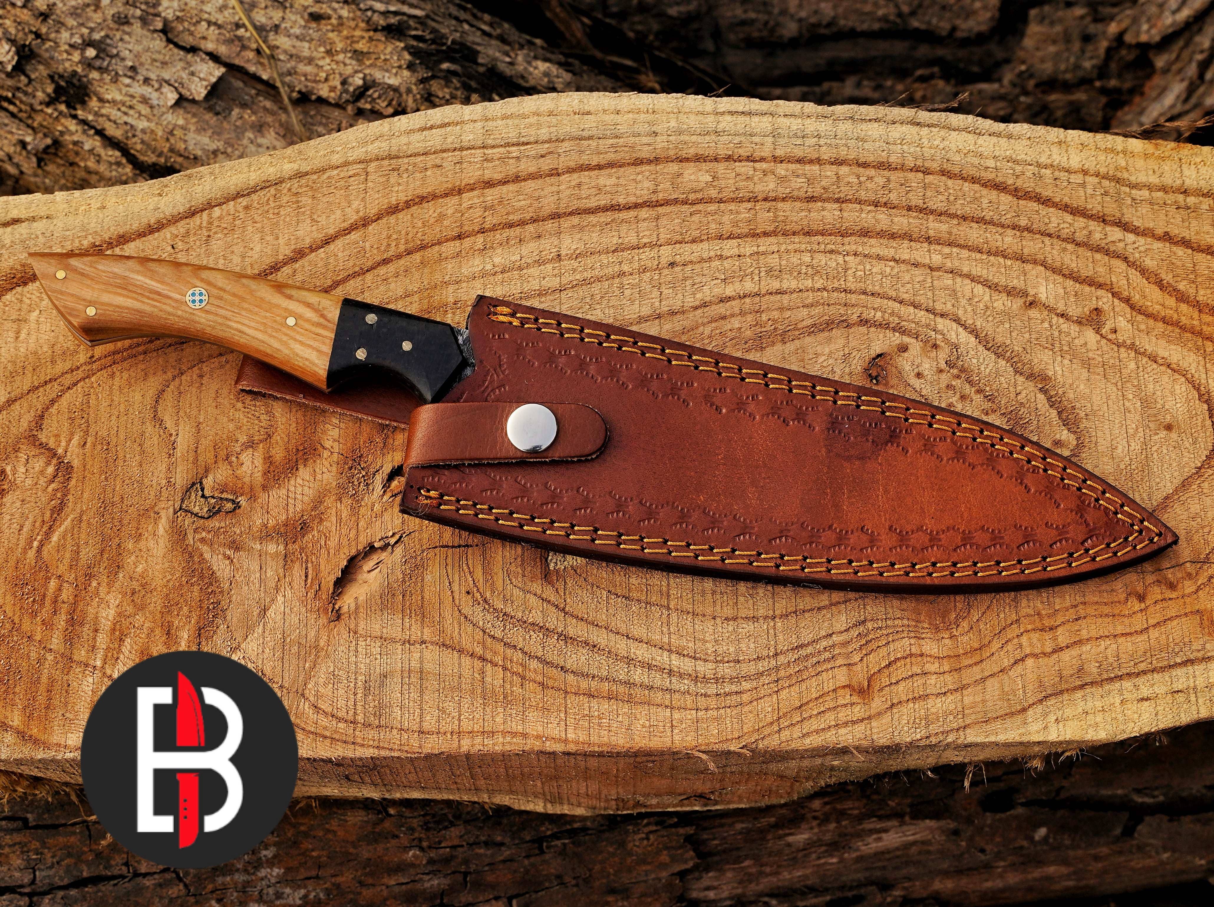 Bravohandicrafts – wholesale Kökskniv – Damaskusstål Kockkniv Nödvändig Kökskniv Handgjord.3