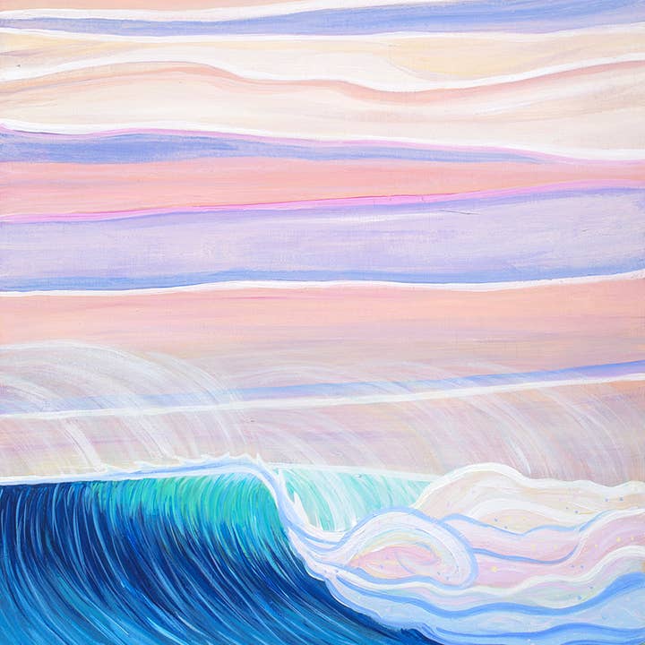 "Solopgangståge" Kunsttryk for engroshandel hos Follow the Sun