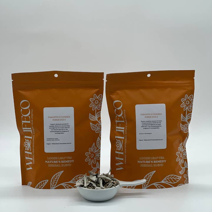 WHOLIFECO - Wholesale Health/Detox Tea - Parasite & Candida Purge Duo