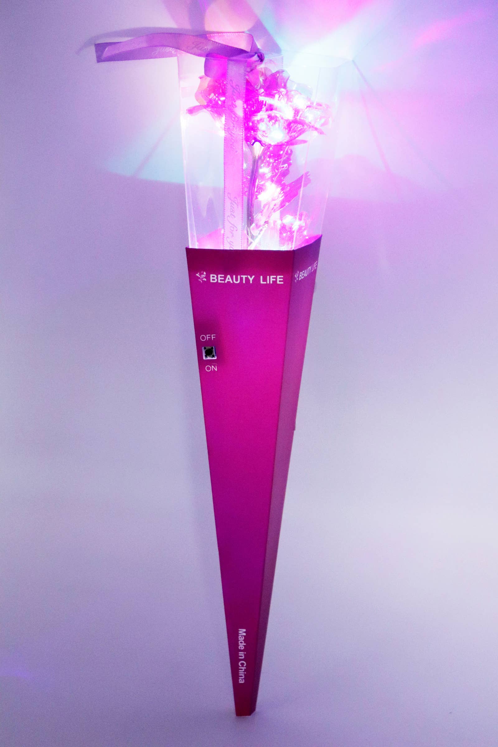 ASSORTI Holografische Led Kunstmatige Galaxy Roos Cadeaubox voor groothandel op Faire12