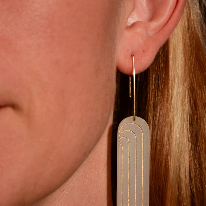 Bird of Virtue - Wholesale Dangle Earrings - Iona Arch Earring {narrow}2