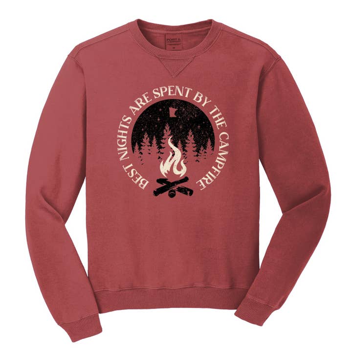 Bonfire Premium Crewneck for wholesale by 218 Clothing + Gift