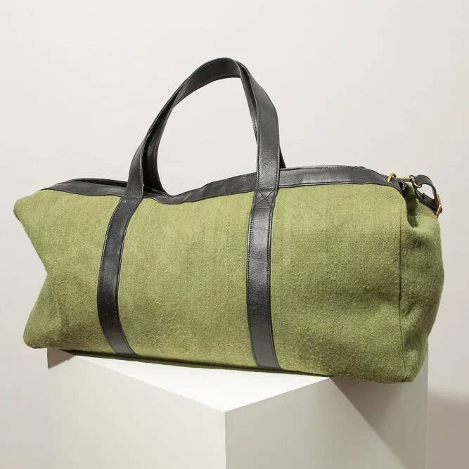 Noonday - Wholesale Weekender Bag - Women's - Hand-Embroidered "Flourish Weekender" Duffel Bag1