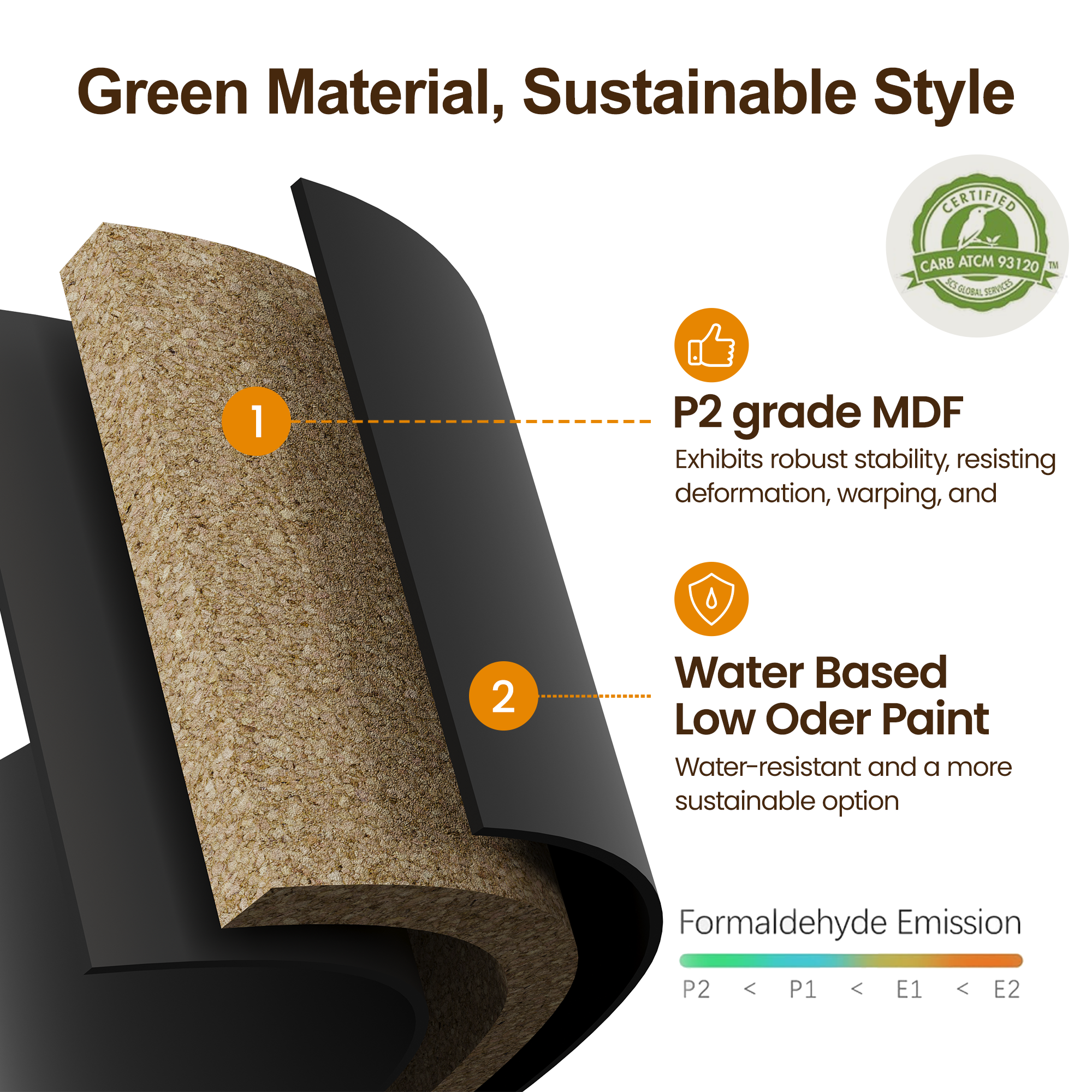 Heynemo - Vente Armoire - Armoire console, armoire de garde-manger moderne du milieu du siècle de 58 po6