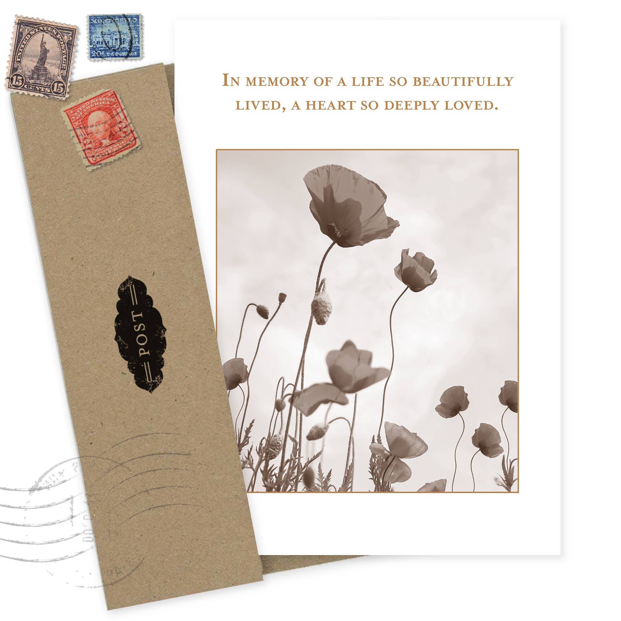 Shannon Martin Design - Wholesale Sympathy Card - Beautifully Lived Sympathy Card2