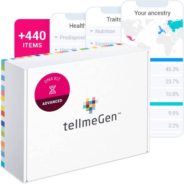 tellmeGen - Wholesale First Aid Kit - Advanced DNA Kit