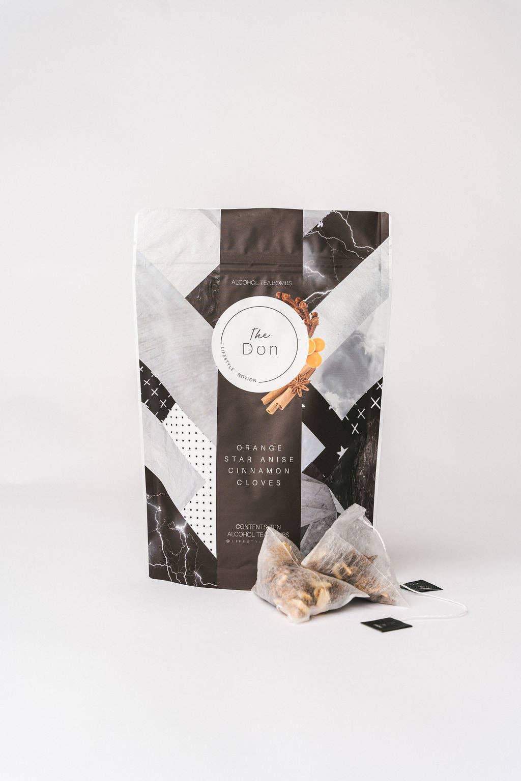 Alcohol Tea Bombs - Vente Mélange/sirop pour cocktails - The Don, mini-bar à thé alcoolisé2