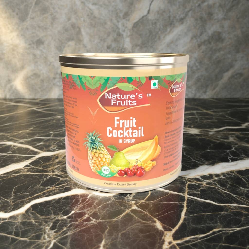 NATURE'S FRUITS – wholesale Cocktail mix/syrup – Fruits Cocktail 29 oz