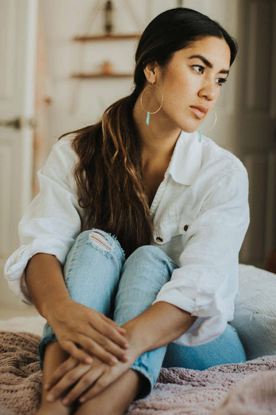 Goldie Jewelry - Wholesale Hoop Earrings - PETITE NATIVE HOOPS1