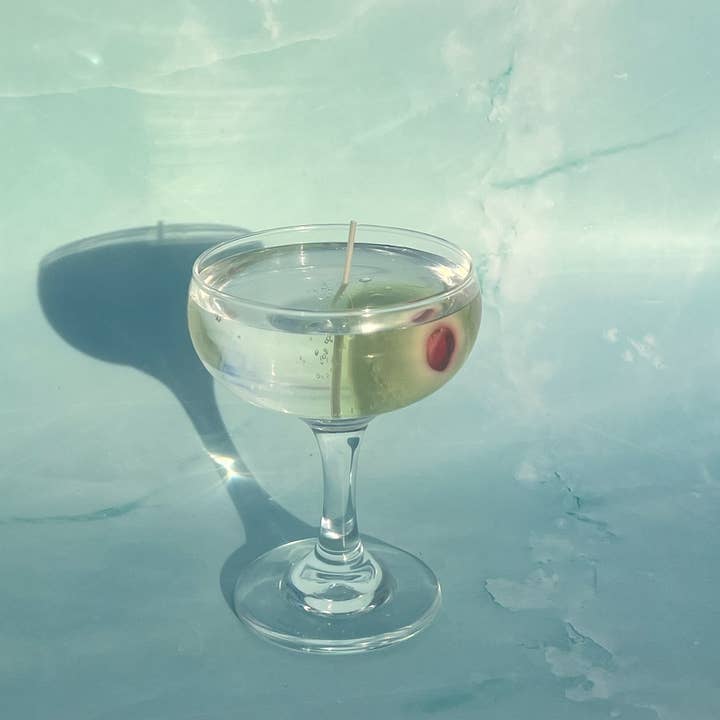 Candle Lume - Wholesale Novelty Candle - Martini Candle Coupe Glass