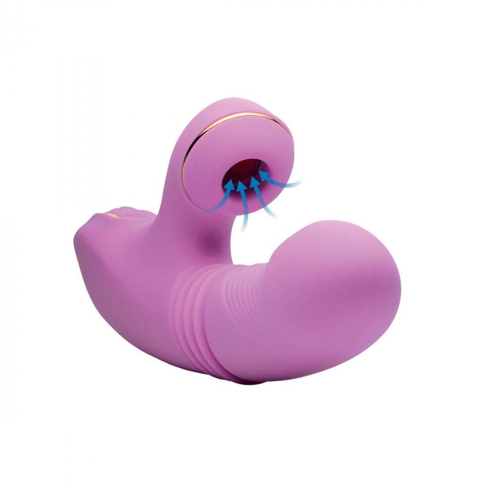 Shegasm Toys - Wholesale Sex Toy - Shegasm Pro Thrusting Suction Rabbit3