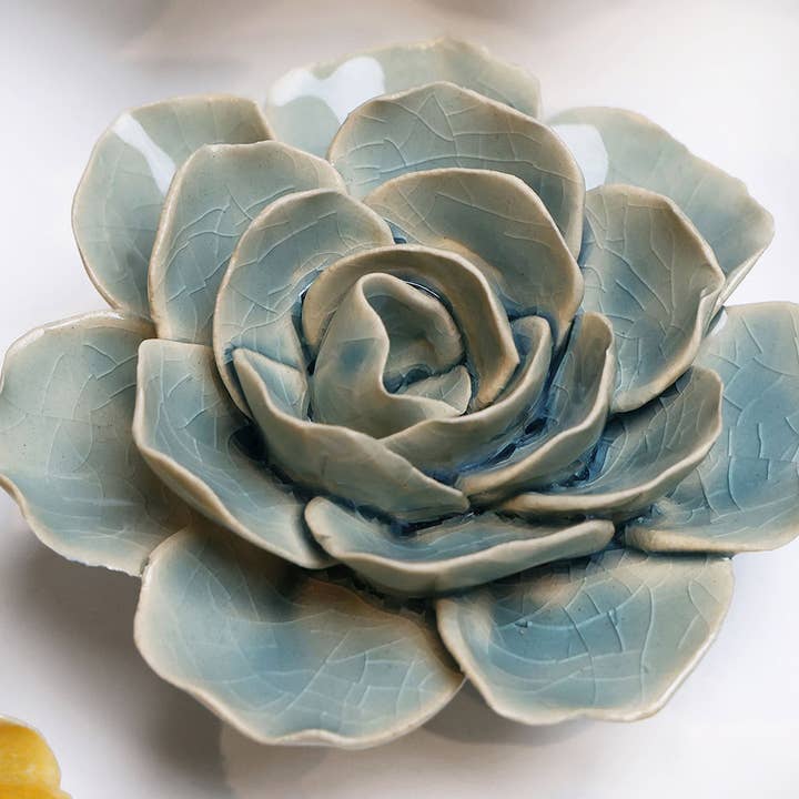 Ranúnculo Amandine Azul Pó Jardim Inglês - EG04 por atacado de Chive UK