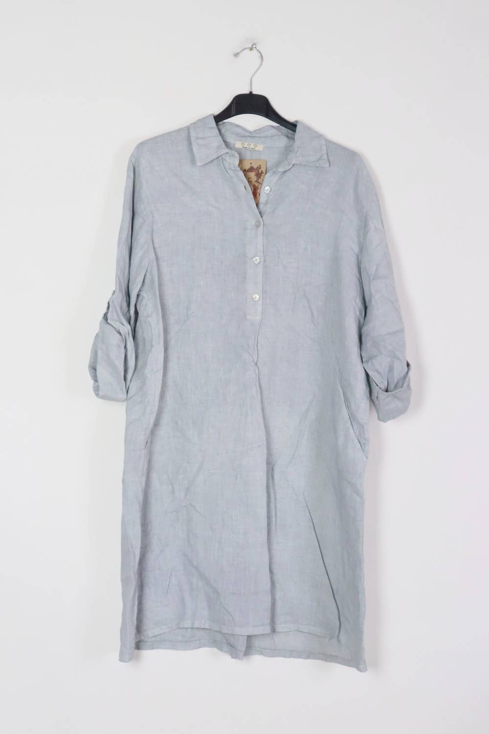 LÉA & LUC – Engroshandel Kjole - Dame – Korte kjoler i 100% hør REF. 135130