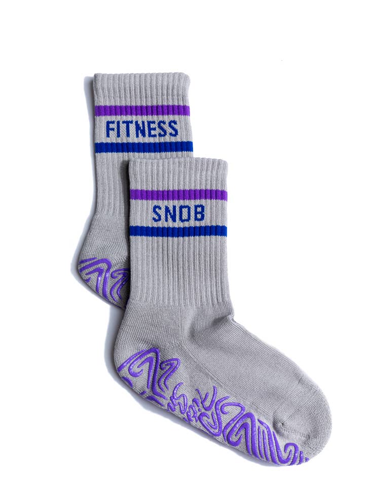 Fitness Snob - Wholesale Socks - Women's - Fitness Snob Grip Socks3