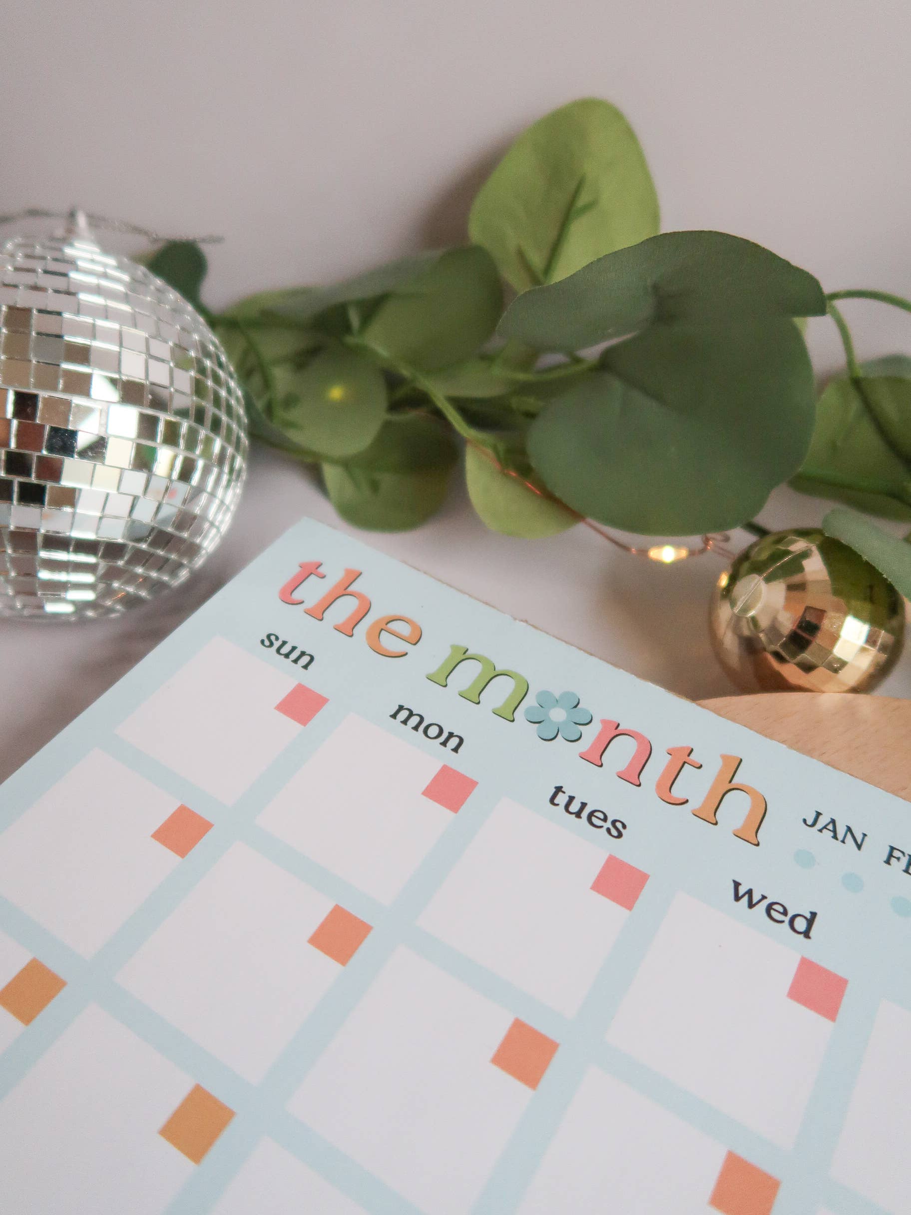 Created By Christine - Wholesale Planner - The Month | monthly planner notepad4