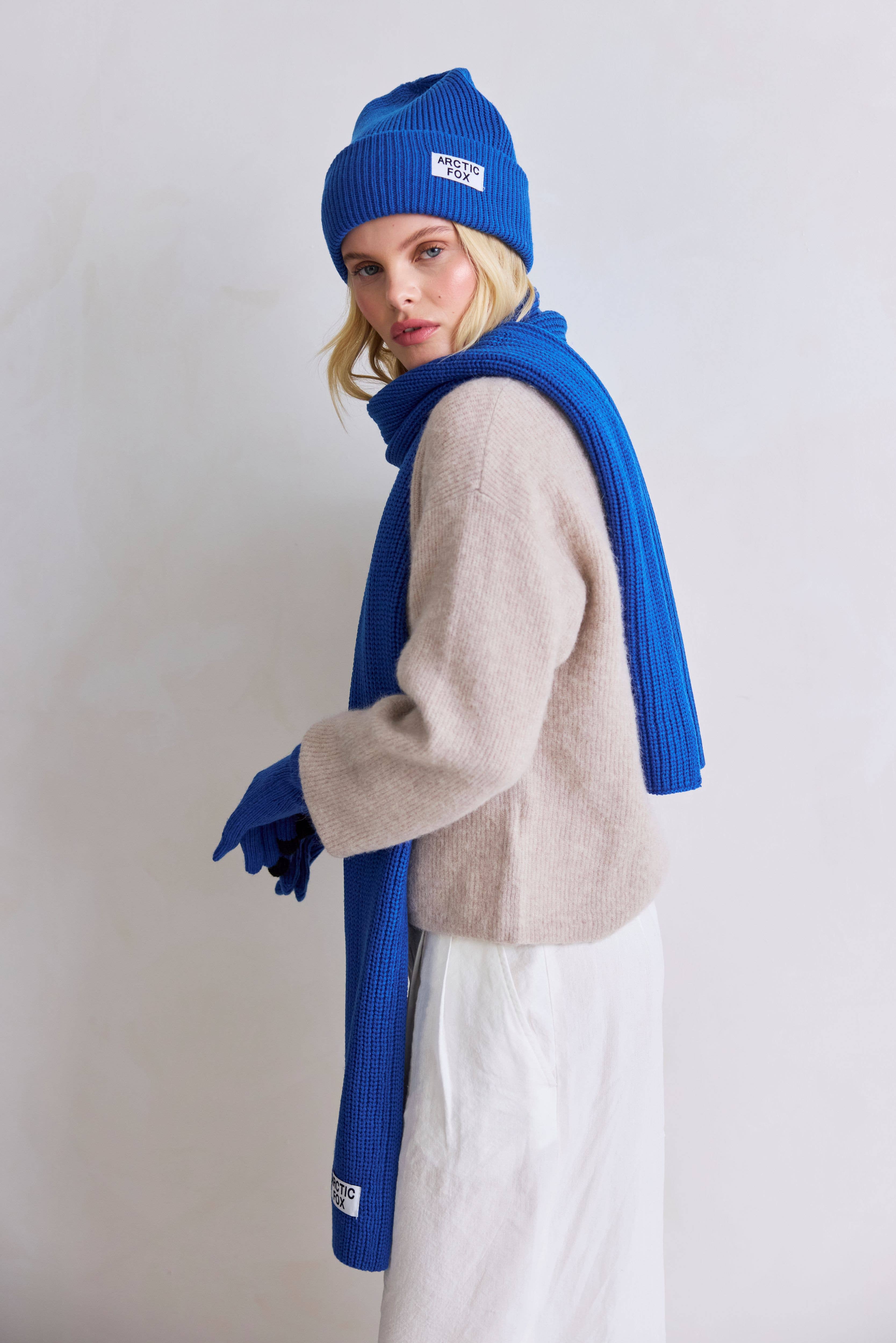 Arctic Fox & Co. - North America - Wholesale Beanie - Women's - Recycled Bottle Beanie - Ocean Blue - FW259