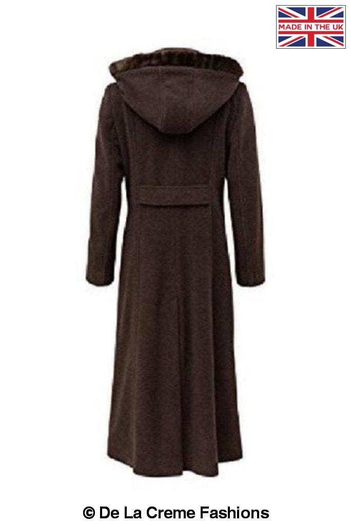 De La Creme Fashions – wholesale Fur/faux fur coat – Women's – Womens Wool Blend Faux Fur Trim Hooded Long Coat22