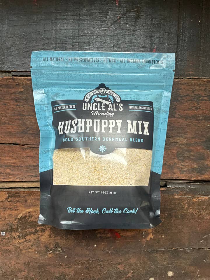 Hushpuppy Mix for wholesale by UNCLE ALS BREADING