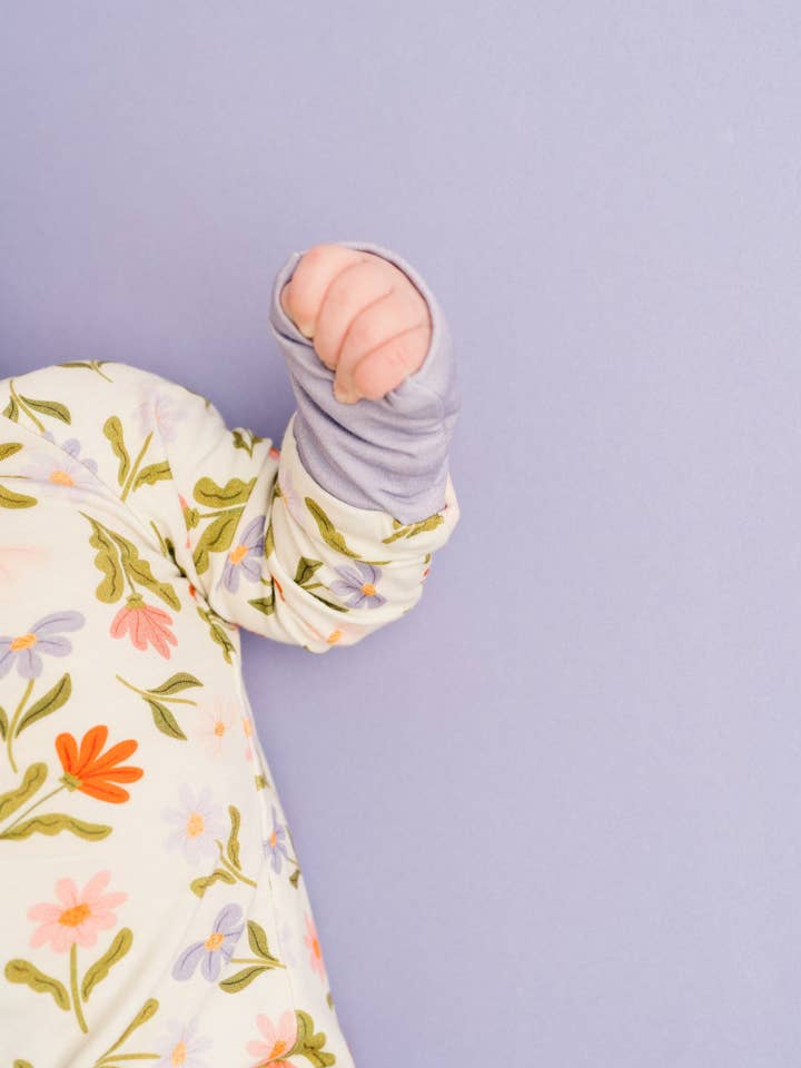 Little One Shop - Wholesale Sleepsuit - Baby - Daisy Daydream Bamboo Sleeper