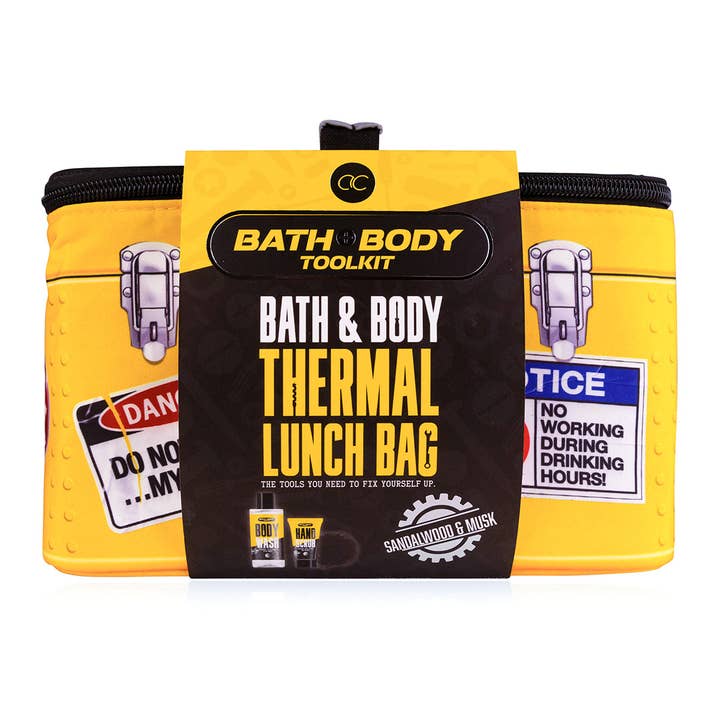Conjunto de Presente Bath + Body Toolkit para Homem em Saco Térmico por atacado de Accentra
