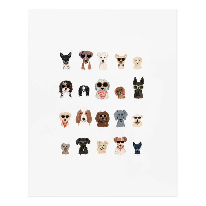 Rifle Paper Co. - Wholesale Art Print - Dog Days of Summer Art Print