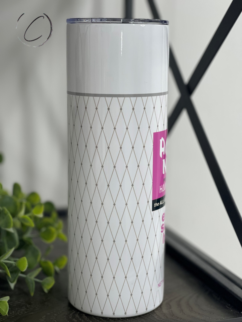 CMD Wholesale - Wholesale Insulated Mug/Tumbler - Aqua Net 20oz Skinny Tumbler2