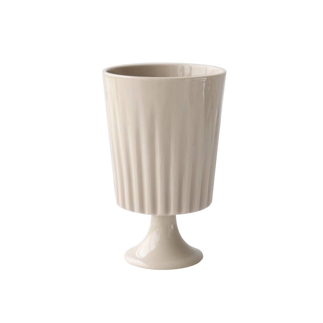 Ailly's garden – wholesale Bowl – Ceramic Corrugated Design Sundae Dessert Cup Ice Cream Bowls3