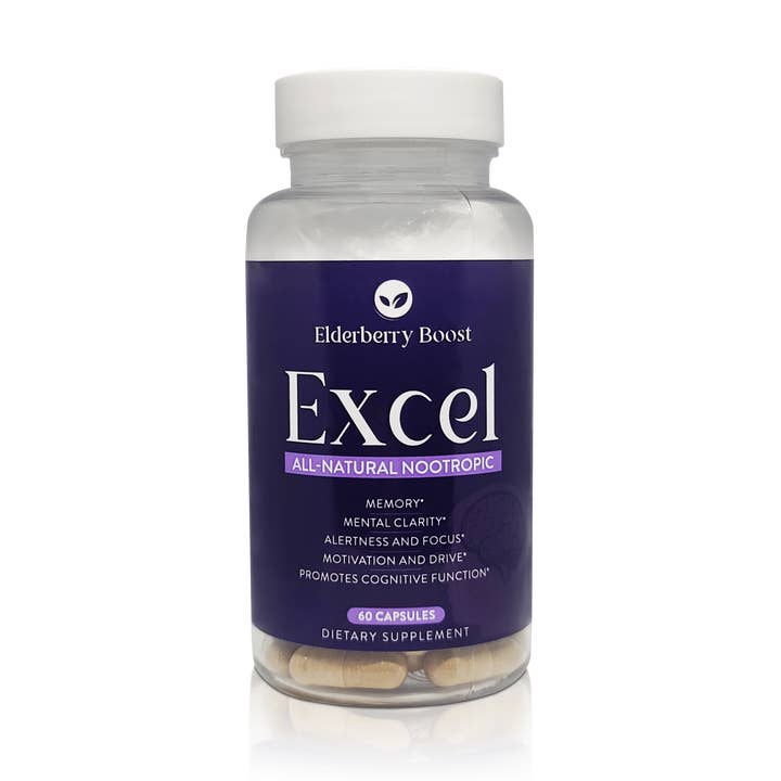Excel - Brain and Memory Health for wholesale by Elderberry Boost