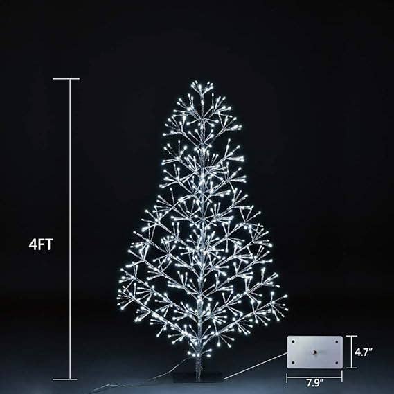LIGHTSHARE - Wholesale Artificial Christmas Tree - Artificial Christmas Tree Light with Silver and Golden Finis25