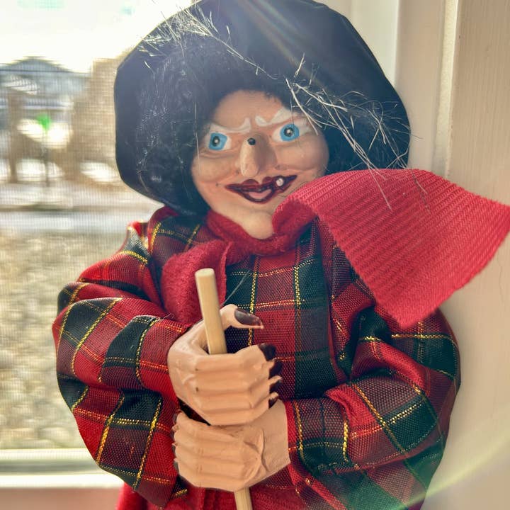 Kitchen Witch Doll Hazel red for wholesale by Marketplace24