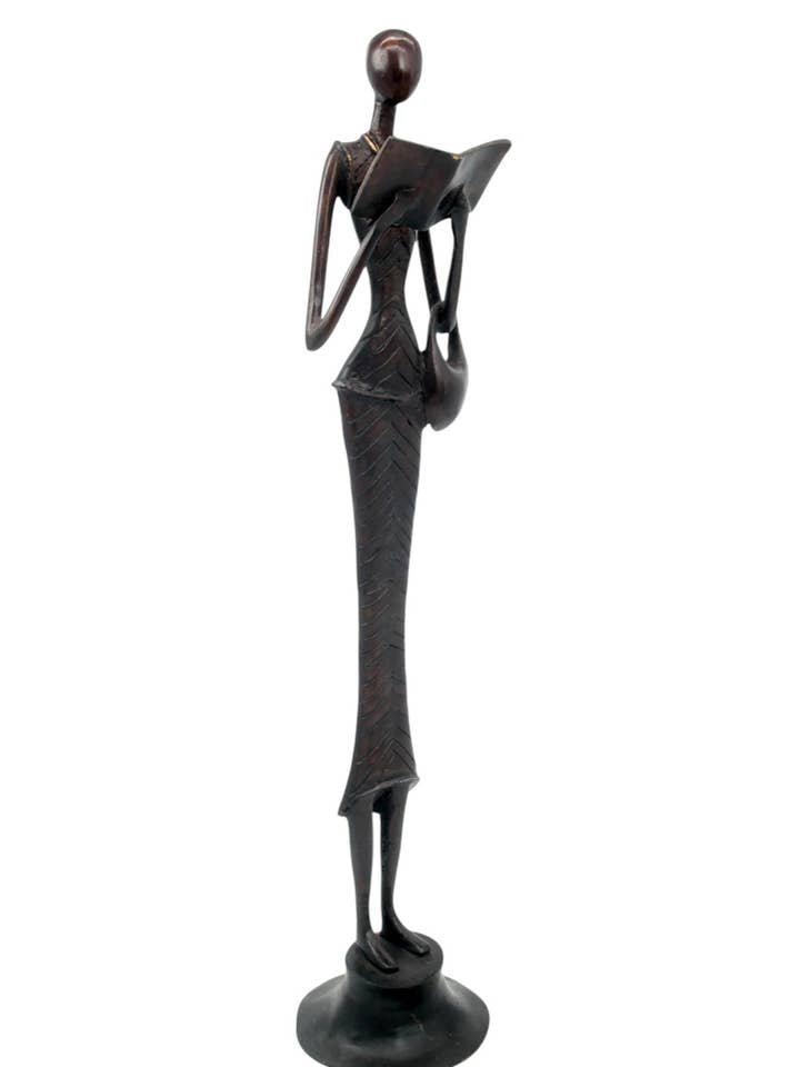 Bronze Moma 60 cm brown no. 6 for wholesale by Lafi Bala