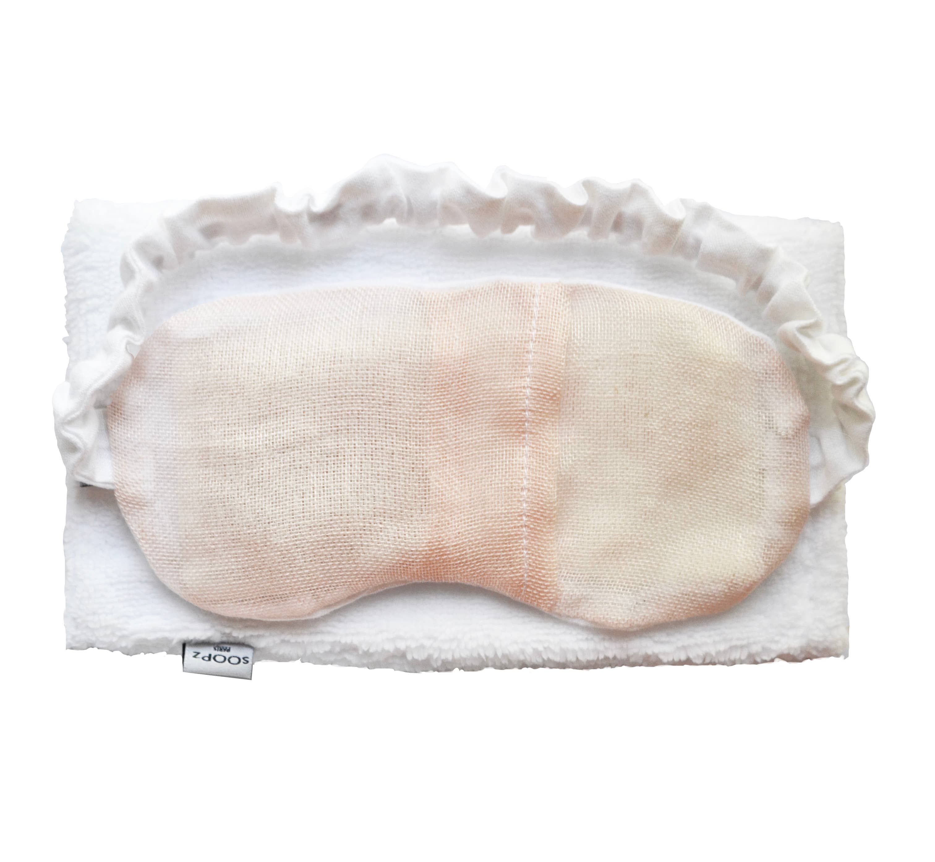 SOOPZ - Wholesale Spa/Therapy Pillow - Pink quartz eye mask - lithotherapy2