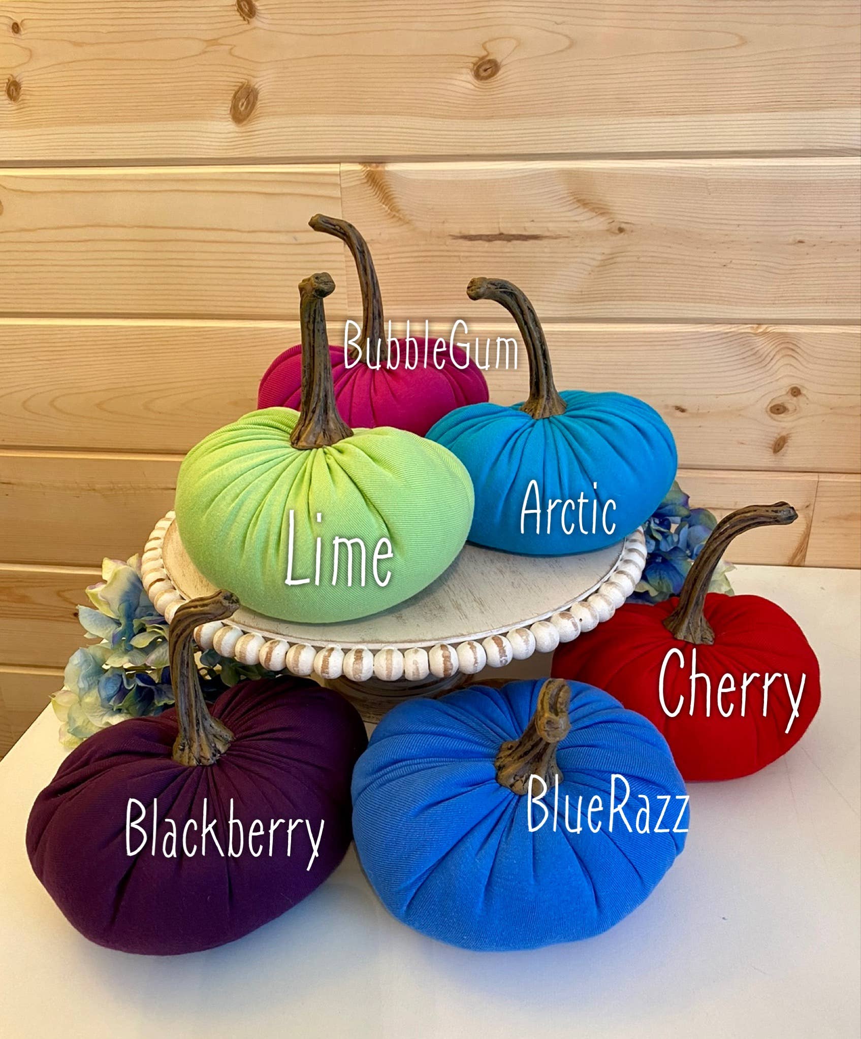 Leanne Bruce Co. - Wholesale Decorative Tabletop Object - Fabric Pumpkin Sets/3 Fall to Summer Home Decor <Limited>17