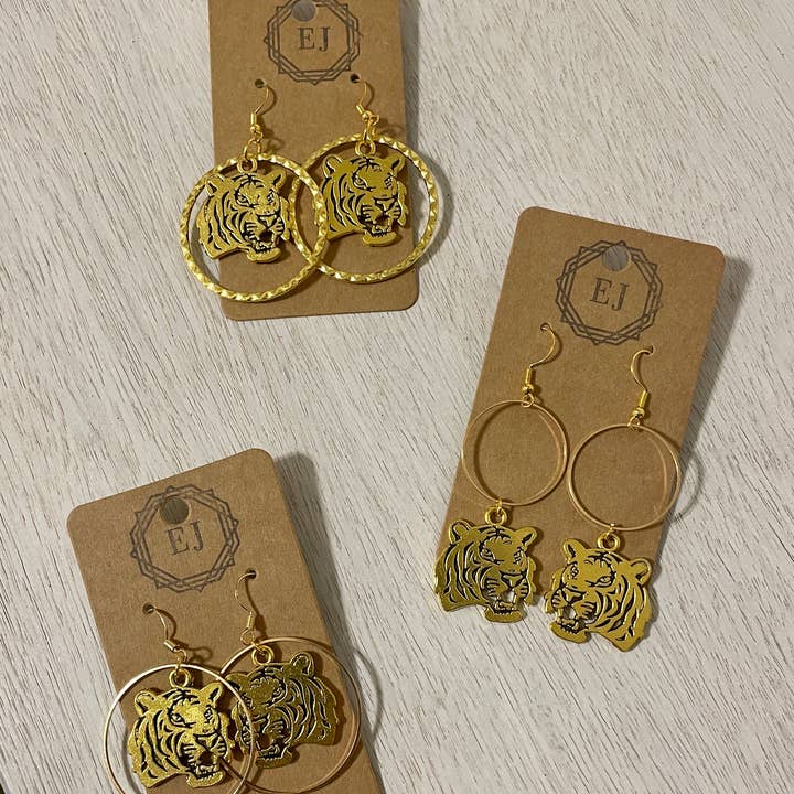 The Tigres for wholesale by Elizabeth James Artisan Jewelry